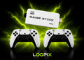 Loopix™ Game Stick 4K – Consola Retro 2.4G Wireless con 2 Controles