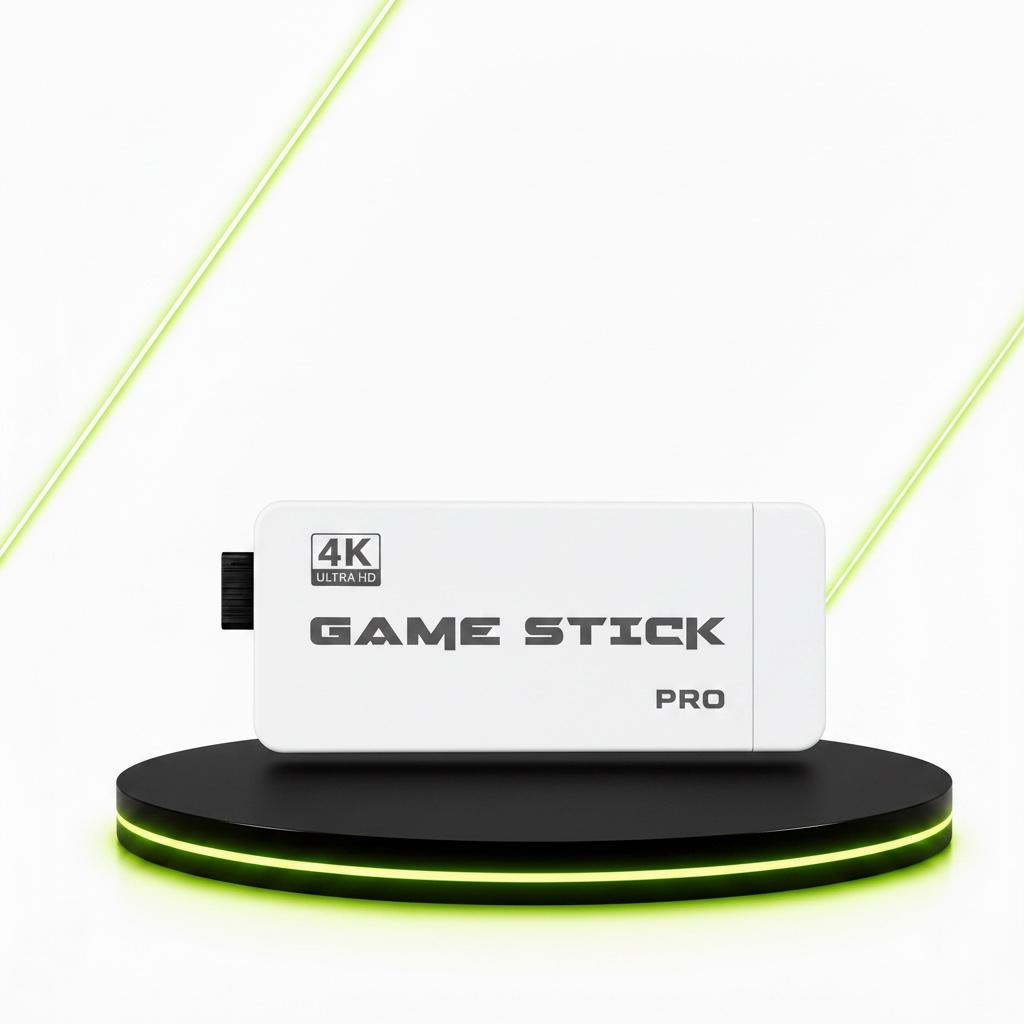 Loopix™ Game Stick 4K – Consola Retro 2.4G Wireless con 2 Controles